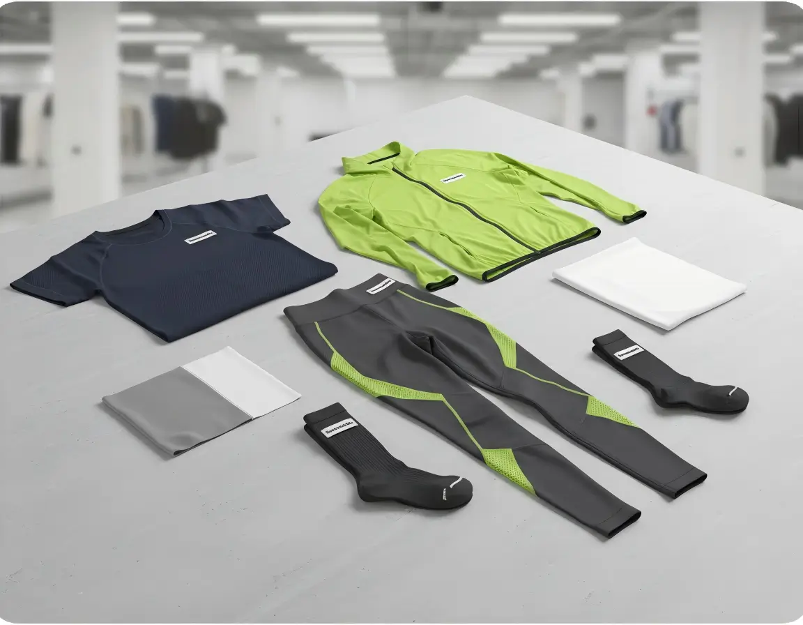 theninecubes-custom-performance-sportswear-manufacturing-display