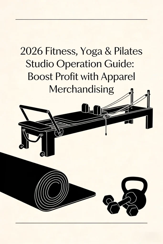 Premium fitness, yoga, and Pilates studio apparel merchandising guide for US and EU studio owners, boosting profit with branded activewear