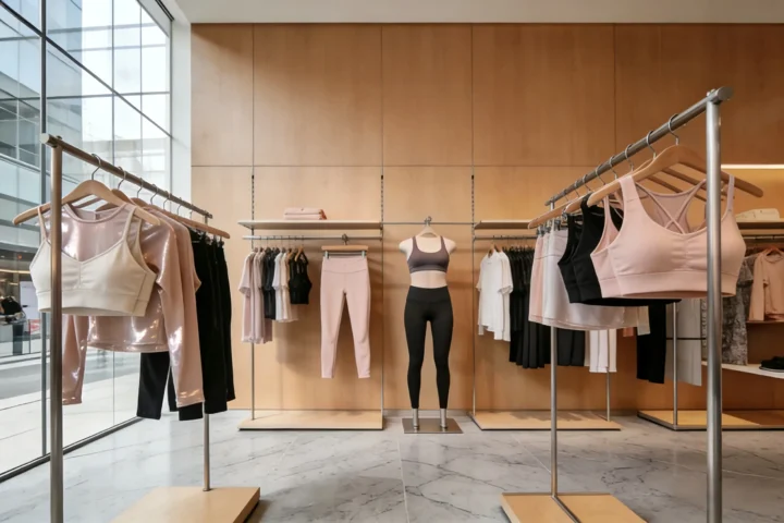 Premium athleisure retailers inventory and curated multi-brand store solutions by theninecubes.