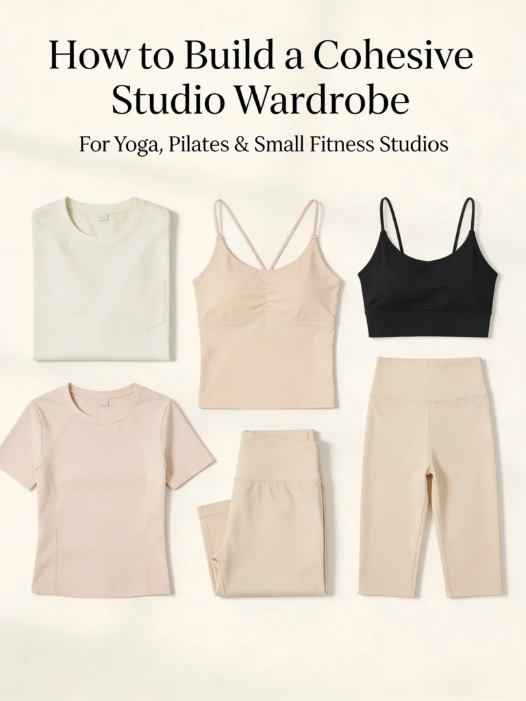 How to build a cohesive studio wardrobe for yoga and Pilates studios