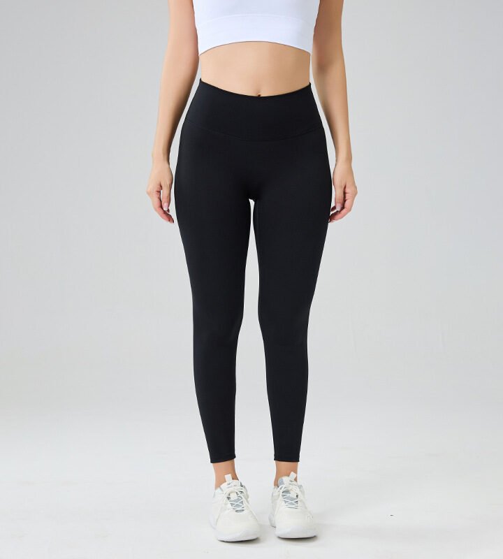 Crafted from a premium, buttery-soft fabric, these high-waisted yoga leggings offer a second-skin feel with just the right amount of stretch. The wide, supportive waistband smooths your midsection, while the full-length design provides coverage and confidence for yoga, pilates, or everyday wear. Breathable, moisture-wicking, and available in versatile colors, they’re the ultimate blend of comfort and style for your active lifestyle.