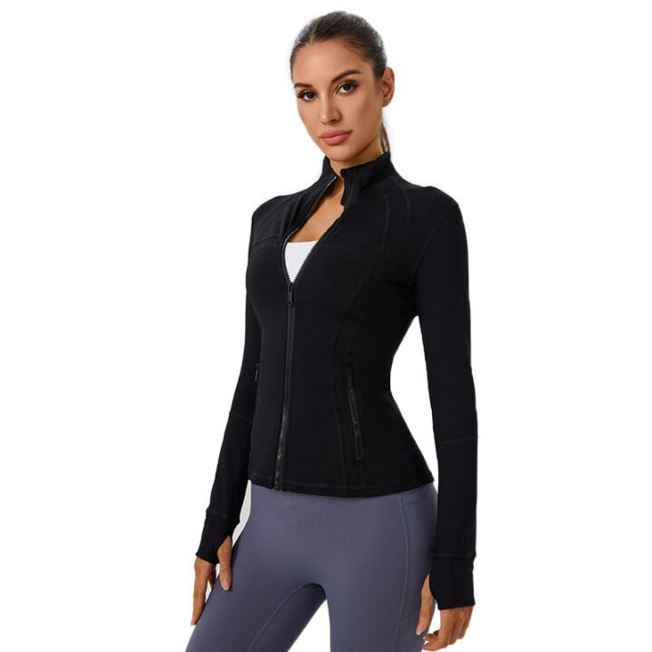 Curved Seam Activewear Jacket