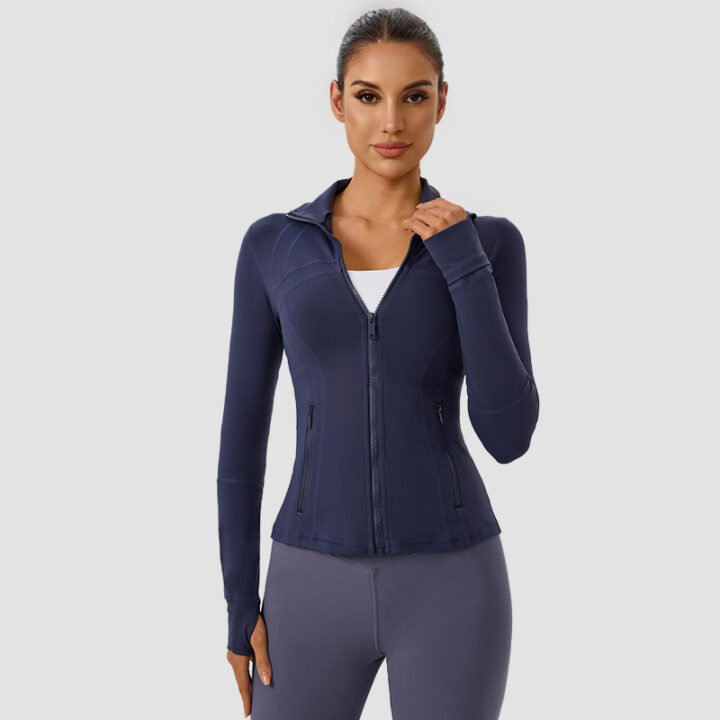 Curved Seam Activewear Jacket