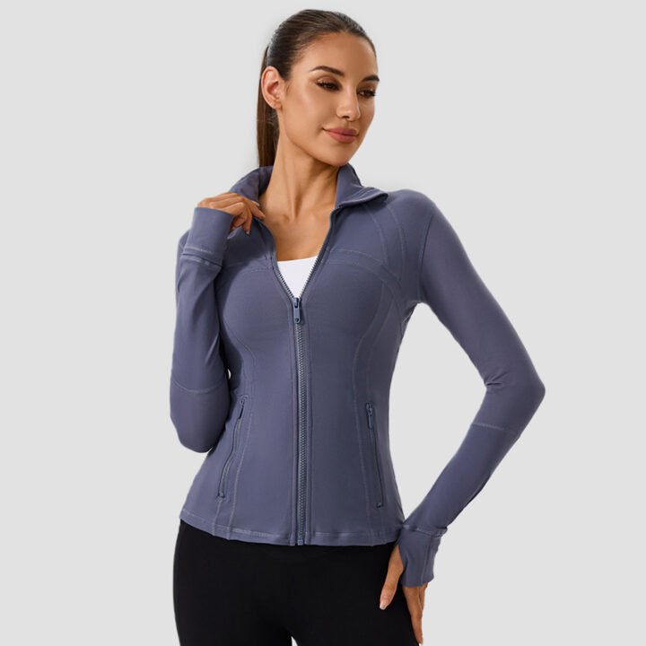 Curved Seam Activewear Jacket