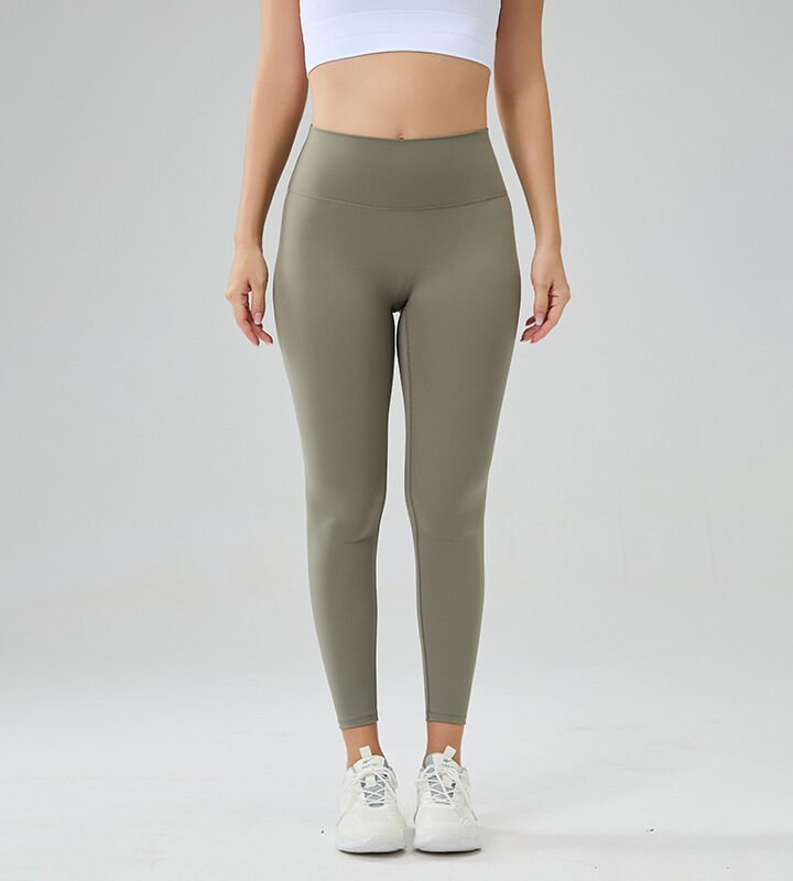 Crafted from a premium, buttery-soft fabric, these high-waisted yoga leggings offer a second-skin feel with just the right amount of stretch. The wide, supportive waistband smooths your midsection, while the full-length design provides coverage and confidence for yoga, pilates, or everyday wear. Breathable, moisture-wicking, and available in versatile colors, they’re the ultimate blend of comfort and style for your active lifestyle.